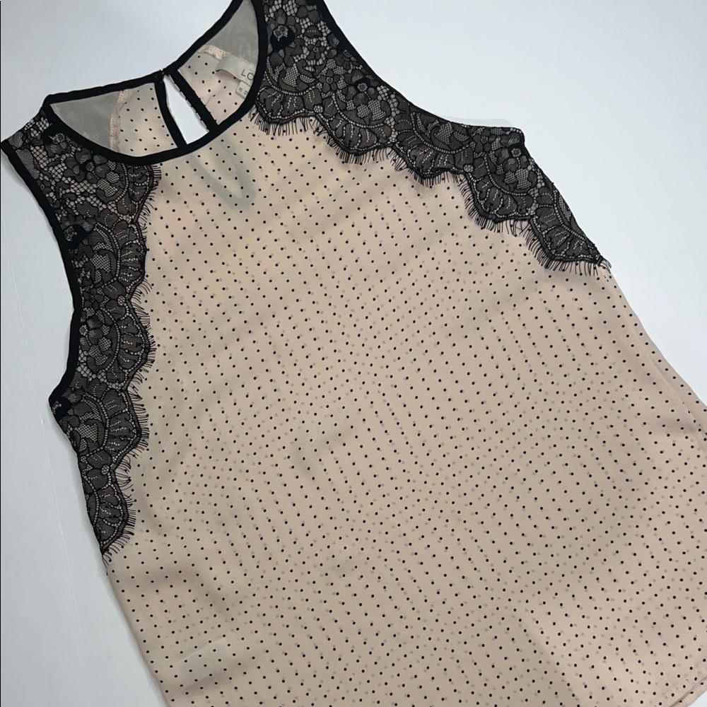 Women’s LOFT Lace Top size XS - Picture 1 of 8